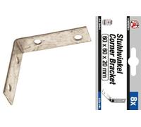 BGS Set Di Angoli Per Sedia 60 X 60 X 20 MM 8 Pezzi 80945