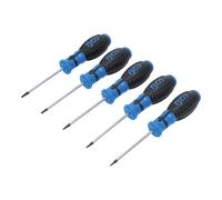 BGS Set di cacciaviti/Profilo a T (per Torx) con foro / T6 - T10 / 5 pezzi