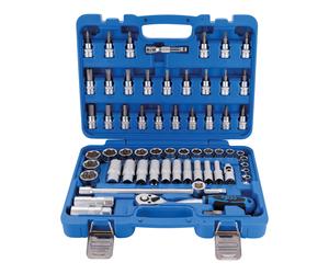 BGS Set di chiavi a bussola, azionamento 10mm (3/8"), 61pz. Quantità:1