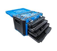 BGS 74000 | Set di chiavi a bussola esagonali | azionamento 6,3 mm (1/4") / 10 mm (3/8") / 12,5 mm (1/2") | Dimensioni metriche e pollici | 300 pezzi