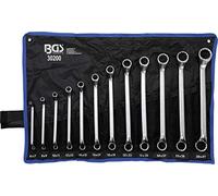 BGS set di chiavi a doppio anello, 75 ° a gomito, 6 - 32 mm, 12 pezzi, 1 pezz