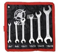 BGS Set Di Chiavi A Martello Doppel - SW 6 X 7 - 18 X 19 Mm - 6 Pezzi - 1234