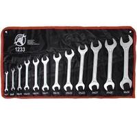 BGS Set Di Chiavi A Nastro Doppie | SW 6 X 7 - 30 X 32 Mm | 12 Pezzi - 1233