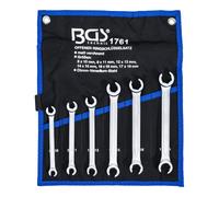 BGS Set di chiavi ad anello doppio aperte, apertura 8x10 - 17x19mm, 6pz. Quantità:1
