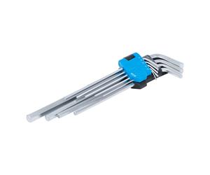 BGS Set di chiavi ad angolo, extra lunghe, ad esagono incassato 1,5 - 10mm, 9pz. Quantità:1