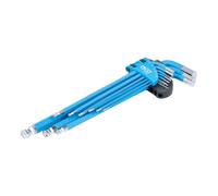 BGS Set di chiavi ad angolo, extra lunghe, ad esagono incassato con testa sferica 1,5 - 10mm, 9pz. Quantità:1