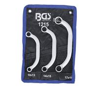 BGS Set di chiavi di avviamento e blocco, apertura 10x13 - 17x19mm, 3pz. Quantità:1