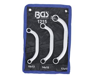 BGS Set di chiavi di avviamento e blocco, apertura 10x13 - 17x19mm, 3pz. Quantità:1