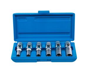 BGS Set di chiavi universali per candelette 2990 esagonali, azionamento quadro interno 10mm (3/8") apertura 8 - 16mm, 6pz. Quantità:1