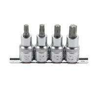 BGS Set di inserti bit azionamento quadro interno 12,5mm (1/2") con profilo a T (per Torx) T40 - T55, 4pz. Quantità:1