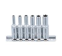 Chiavi a Bussola Torx Att.Quadro 1/4 Fermec BGS Art.BGS6403 Serie Da 6 Pezzi
