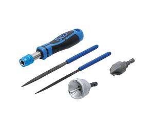 BGS Set di lime e sbavatori esterni/interni 5pz. Quantità:1