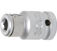 BGS Adattatore per bit con sfera di fissaggio, quadro interno 12,5mm (1/2") esagono incassato 8mm (5/16") Quantità:1