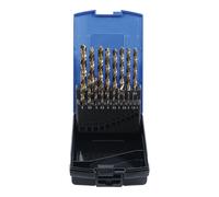 BGS Set di punte elicoidali HSS-G M35 in acciaio al cobalto 1 - 10mm, 19pz. Quantità:1