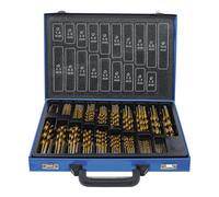 BGS Set di punte elicoidali HSS nitruro di titanio 1 - 10mm, 170pz. Quantità:1