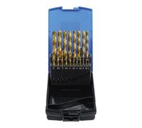 BGS Set di punte elicoidali HSS nitruro di titanio 1 - 10mm, 19pz. Quantità:1