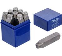 BGS Set di punzoni numeri, 12mm