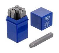 BGS Set di punzoni numeri, 6mm Quantità:1