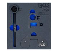 BGS Set di utensili di regolazione dell'albero di bilanciamento per motori diesel Land Rover, Citroen, Mitsubishi, Peugeot, Ford 2.2 DOHC Quantità:1