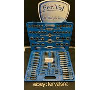 BGS SET SERIE KIT 110 PZ. MASCHI E FILIERE ACCIAIO AL TUNGSTENO CODICE BGS1900