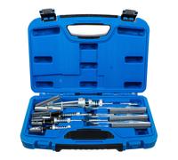 BGS 74238 - Set di utensili per affilatura, 2 e 3 bracci, 7 pezzi