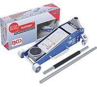 Crick Ribassato in Alluminio Doppio Pistone 2,5 T Sollevatore a Carrello BGS2889