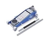 Crick Ribassato in Alluminio Doppio Pistone 2,5 T Sollevatore a Carrello BGS2889