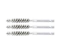 BGS technic 3078-10-S - Spazzola in acciaio, 3 pezzi 10 mm con attacco esagonale da 6,3 mm (1/4")
