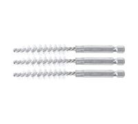 BGS Spazzola in nylon 10mm, azionamento esagonale 6,3mm (1/4"), 3pz. Quantità:1