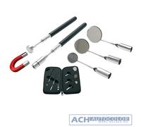 BGS technic 3095 - LED Magnete E Specchio Ispezione Set In atterie