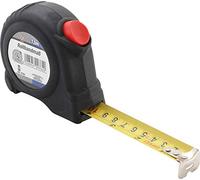 BGS technic 9764 - Metro a nastro da 7,5 m, larghezza 25 mm, con clip per cintura, sistema di avvolgimento, bloccaggio