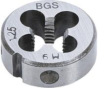 BGS technic BGS 1900 M9X1.25 S | Filiera filettata | M9 x 1,25 x 25 mm