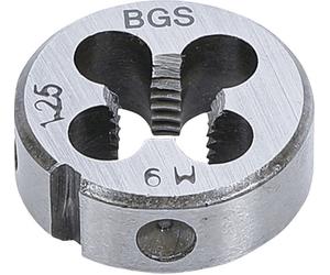 BGS technic BGS 1900 M9X1.25 S | Filiera filettata | M9 x 1,25 x 25 mm