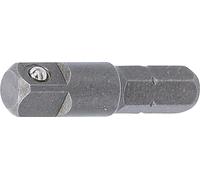 Bgs Technic Pro+ 8202 - Adattatore Da Testa Quadrata A Esagonale 1/4", 30 Mm