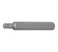 BGS technic PRO+ - Chiave a inserto con impronta a brugola da 6 mm, lunghezza 75 mm, esagono 10 mm