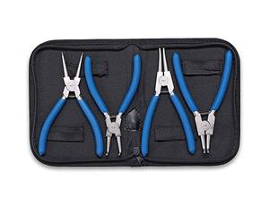 Bgs Technic Pro+ - Set 4 Pinze Per Anelli Di Sicurezza, 150 Mm