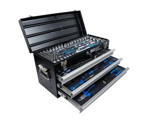 BGS Valigetta portautensili in metallo, 3 cassetti con 143 utensili Quantità:1