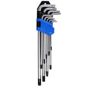 BGS Winkelschlüssel-satz extra Lungo Profilo-T ( per Torx ) con Foro T10 - T5