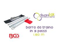BGS3050 BARRA DA TRAINO IN 3 PEZZI, LUNGHEZZA 1,80 M BGS TECHNIC