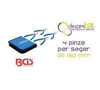 BGS Set di pinze per anelli elastici, 150mm, 4pz. Quantità:1