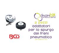 BGS66517 SET 2 PEZZI, DI ADATTATORI PER LO SPURGO DEI FRENI PNEUMATICO, PER TESL