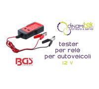 BGS70338 TESTER PER RELÈ PER AUTOVEICOLI, 12 V BGS TECHNIC