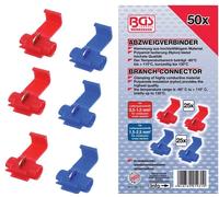 BGS80757 ASSORTIMENTO 50 PEZZI CONNETTORI RAPIDI RUBACORRENTE CODICE BGS80757