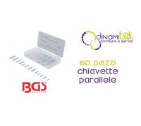 BGS8141 ASSORTIMENTO 60 PEZZI, CHIAVETTE PARALLELE BGS TECHNIC