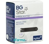 Bgstar My Star Extra Strisce Reattive Glicemia 50 Pezzi