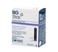 BGStar Mystar Extra Strisce Reattive per il controllo della Glicemia 25 strisce
