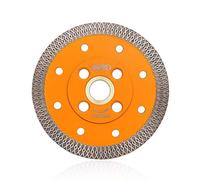 BGTEC Disco da Taglio con Lama Diamantata Turbo Mesh 105mm X per Piastrelle in Ceramica, Marmo Porcellana