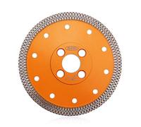 BGTEC Disco da Taglio con Lama Diamantata Turbo Mesh 125mm X per Piastrelle in Ceramica, Marmo Porcellana