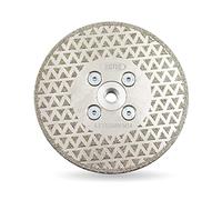 BGTEC Disco da taglio diamantato - Disco da taglio diamantato da 4,5" (115 mm) per granito, marmo, ceramica e gres porcellanato con perno M14