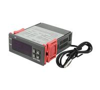 BGTXINGI STC-1000 - Microcomputer DC 12 V 10 A, display digitale, termostato, interruttore di controllo, 2 uscite relè e sensori termistore NTC 10 K, sonda digitale di temperatura